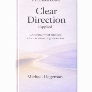 Foundation Course - Clear Direction (Applied)